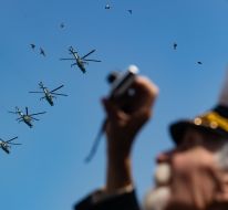 Military parade for Independence Day in Kyiv