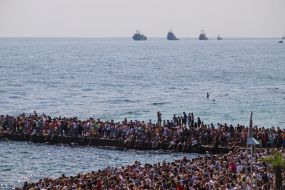 Naval parade