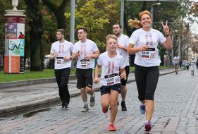 Забег в вышиванках во Львове