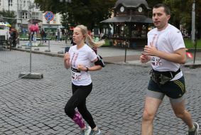 Забег в вышиванках во Львове