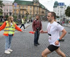 Забег в вышиванках во Львове