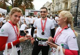 Забег в вышиванках во Львове