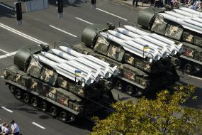 Military parade for Independence Day in Kyiv