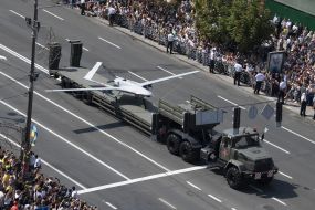 Military parade for Independence Day in Kyiv