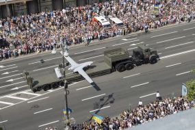 Military parade for Independence Day in Kyiv