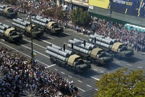 Military parade for Independence Day in Kyiv