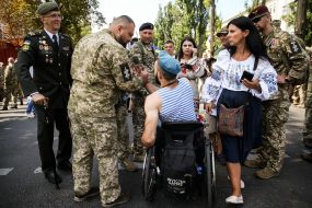 March of Defenders of Ukraine in Kyiv