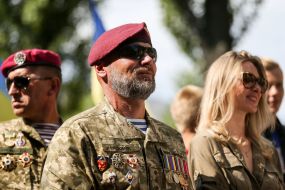 March of Defenders of Ukraine in Kyiv