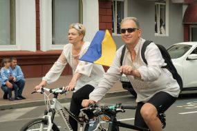 Bicycle race to the Independence Day of Ukraine in Chernihiv