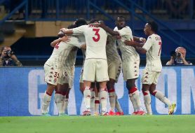 Players of FC Monaco (Monaco, France)