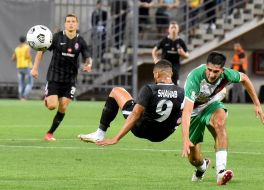 Game moment of the match