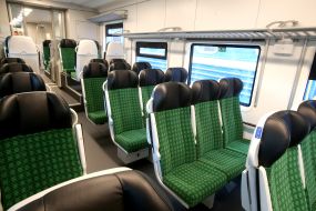 Electric train EPM-05-160 FLIRT manufactured by Stadler (Switzerland)