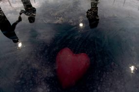 Art object "Heart of Ukraine"