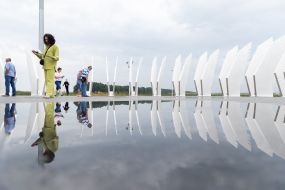 Art object "Heart of Ukraine"