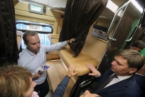 Updated second-class carriage