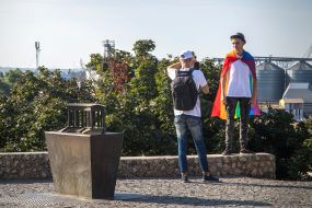 Participants in the LGBT Pride March
