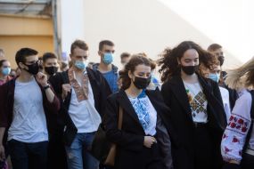 Dedication to students of Kyiv-Mohyla Academy