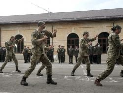 Lyceum students of the Ivan Bohun Kyiv Military Lyceum