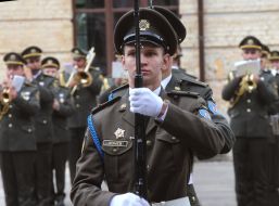 Lyceum students of the Ivan Bohun Kyiv Military Lyceum