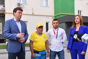 Александр Старух, Евгений Чертков и Парвиз Насибов