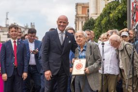 Gennady Trukhanov opens new names on the Alley of Stars