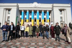 Participants of the action "School briefcase without cigarettes"