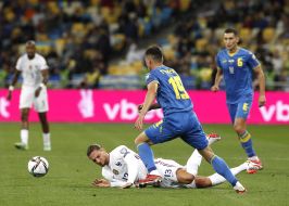 Soccer. Ukraine-France
