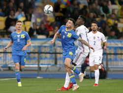 Soccer. Ukraine-France