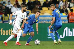 Soccer. Ukraine-France