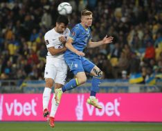 Soccer. Ukraine-France