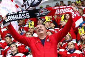 Fan of HC Donbass (Donetsk, Ukraine)