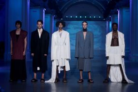 Demonstration of the collection of winners of the contest of young designers "Look into the future"