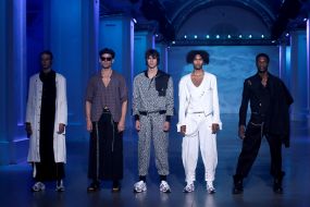 Demonstration of the collection of winners of the contest of young designers "Look into the future"
