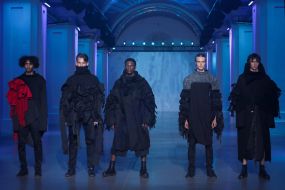 Demonstration of the collection of winners of the contest of young designers "Look into the future"