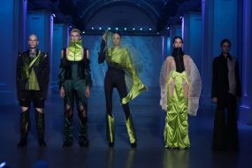 Demonstration of the collection of winners of the contest of young designers "Look into the future"