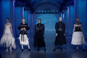 Demonstration of the collection of winners of the contest of young designers "Look into the future"