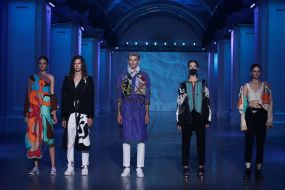 Demonstration of the collection of winners of the contest of young designers "Look into the future"