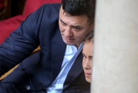 Mykola Tyshchenko and Natalia Korolevska