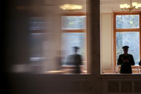 The corridors of the Verkhovna Rada of Ukraine