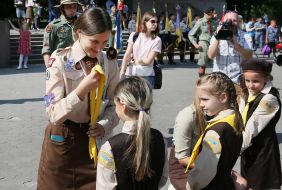 Grand opening of the Plast Year in Lviv