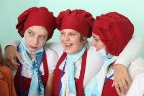 Opening of the social children's cafe "Bonne journée"