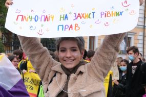 Participants of the Equality March