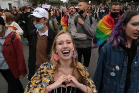 Participants of the Equality March