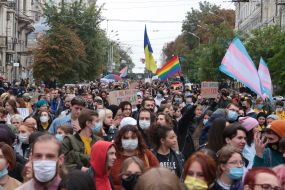 Participants of the Equality March