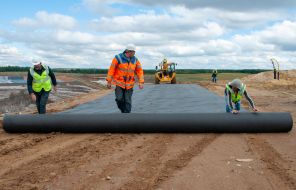 A new complex for waste processing at the landfill for household waste
