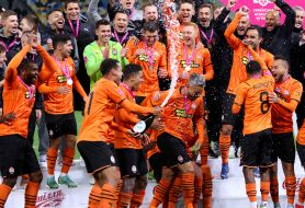 Players of FC Shakhtar (Donetsk)