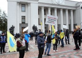 The rally "Save the simplified taxation system!"