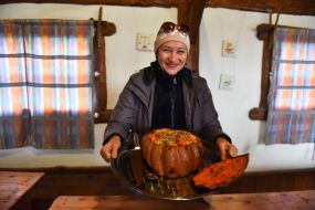 Ethnovillage "Dyvosvit" in the Zaporozhye region