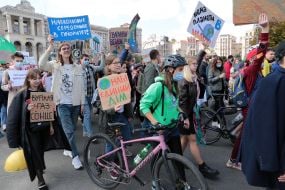 Participants of the Climate March