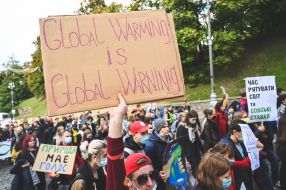 Participants of the Climate March